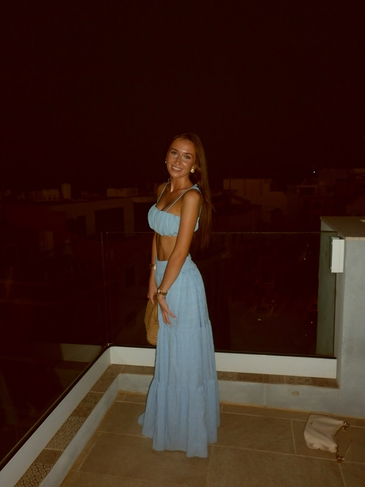 Sunless Glow client spray tan result - Kacey